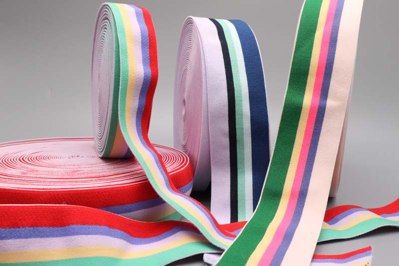 Stripe Color Elastic